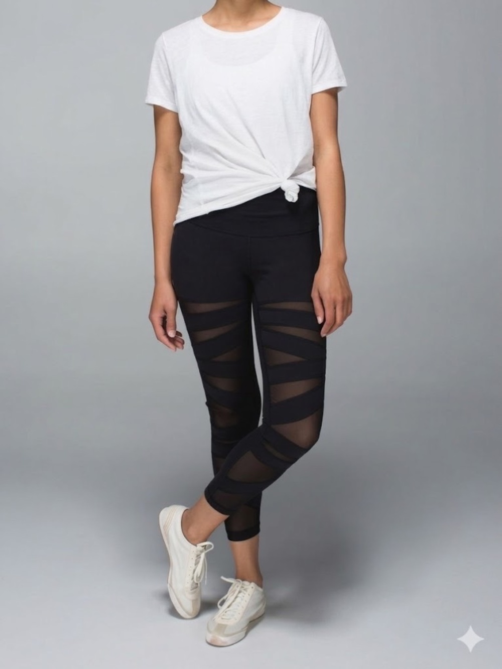 RARE First, Original Release Lululemon High Times Pant *Tech Mesh Black - Size 4